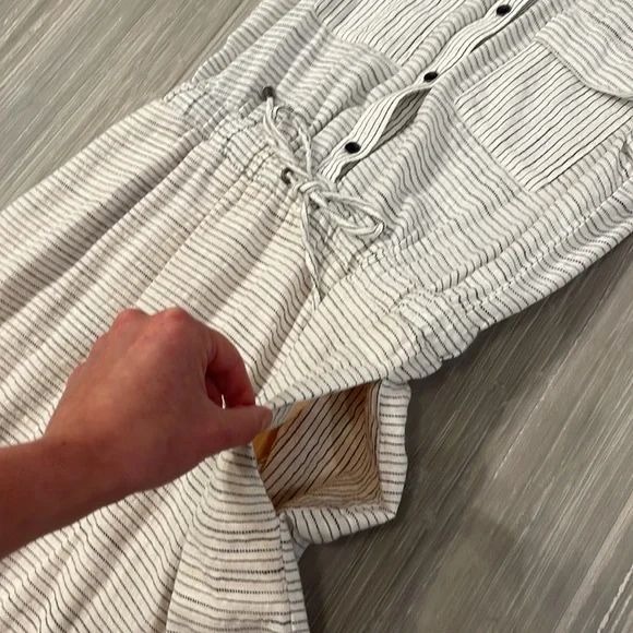 Splendid sleeveless stripe shirt dress, size Small - Picture 6 of 7